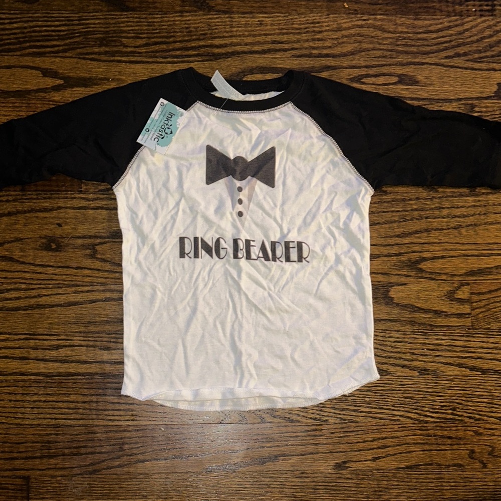 Ring Bearer Kids Raglan Shirt